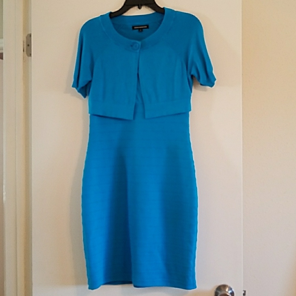 Express dress with sweater